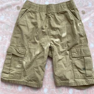 Boy Shorts Khaki Size 10 Loose fit- Stretchy